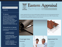 Tablet Screenshot of easternappraisal.com